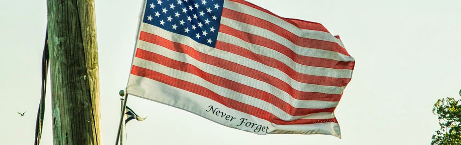 American 'Never Forget' Flag