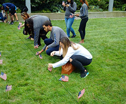 9/11 Flag Planting Tradition at John Jay