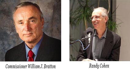 Commissioner William J. Bratton and Randy Cohen